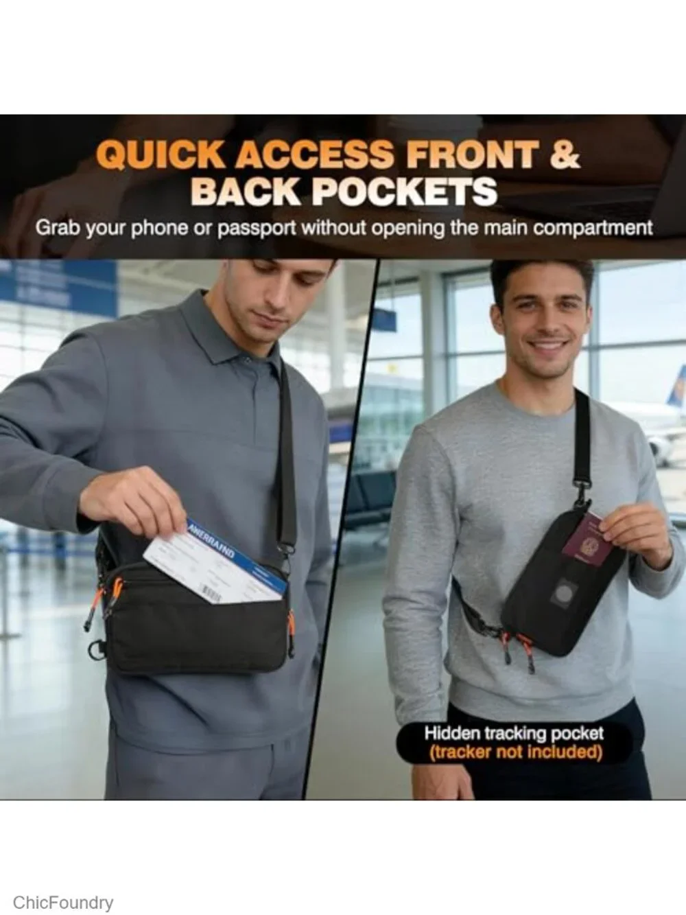 N/A compact wristlet